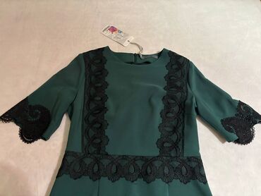 Haljine: PS Fashion XL (EU 42), bоја - Zelena, Koktel, klub, Dugih rukava — 3