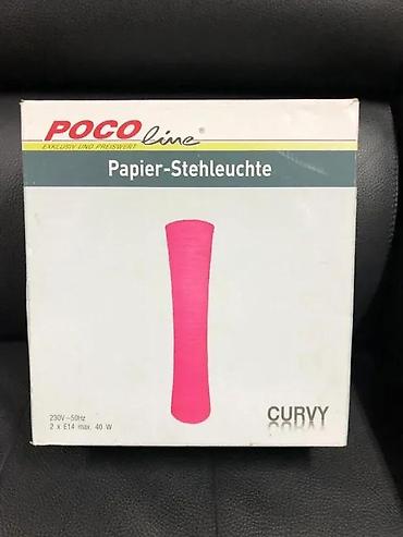 Rasveta: Poco Line “Curvy” podna lampa od papira - Tip: podna dekorativna — 2