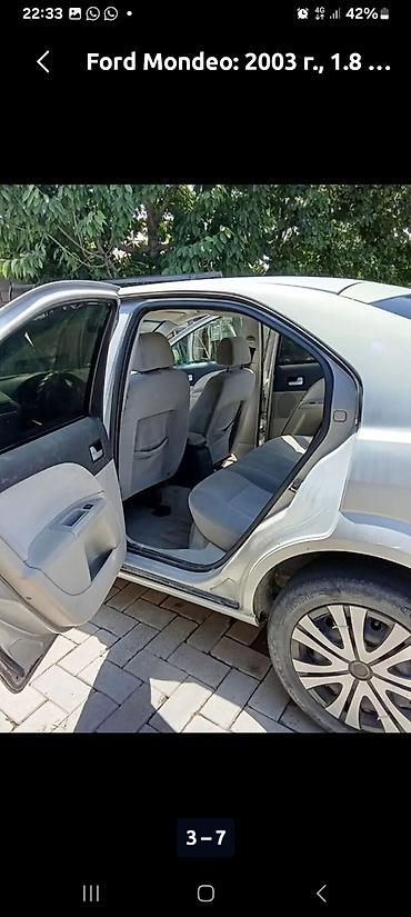 jaguar s type: Ford Mondeo: 2003 г., 1.8 л, Механика, Бензин, Седан — 5