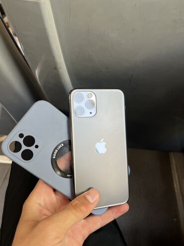 ноутбук для программирования: IPhone 11 Pro, Б/у, 64 ГБ, Черный, Чехол, 100 %