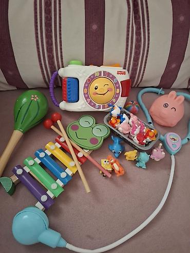 ayı çanta: Uşaq oyuncaqları dəsti - Fisher-Price interaktiv saat/oynaq — 4