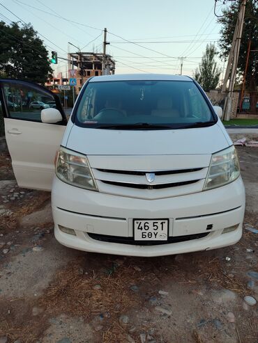 тайота авенсис 2000: Toyota Alphard: 2003 г., 2.4 л, Автомат, Гибрид, Вэн/Минивэн