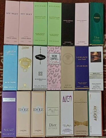 Parfemi: Dugotrajni original parfemi od 20 ml i 50 ml
20 ml 750
50 ml 1250 na lalafo.rs — 19 Parfemi: Dugotrajni original parfemi od 20 ml i 50 ml
20 ml 750
50 ml 1250 — 19