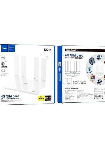 tab 8: Wi‑Fi роутер Hoco DQ14 с поддержкой 4G SIM и Wi‑Fi 6 - Подключение к — 3