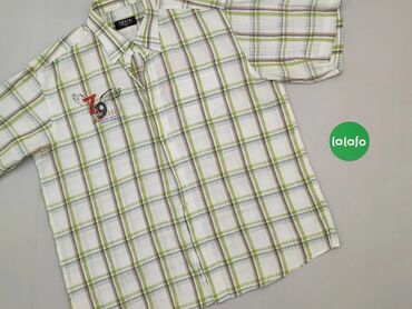 Koszulа, 3XL (EU 46), stan - Dobry, wzór - Kratka, kolor - Zielony