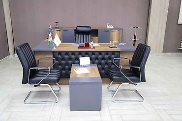 Ofis mebeli: Direktor masa dəsti – müasir ofis üçün tam həll • Tərkib: - Geniş — 1