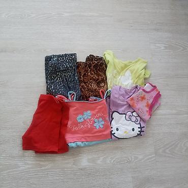 cene kaputa: Paket dečije garderobe – za devojčicu Sadržaj kompleta: - 2 para — 1