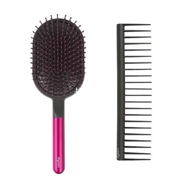 гребень: Расческа Dyson 
В комплект входят: расческа и гребень