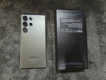 samsun s8: Samsung Galaxy S23 Ultra, Б/у, 256 ГБ, цвет - Зеленый, 1 SIM, eSIM