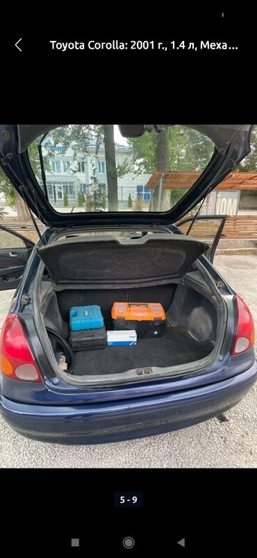 тойота корола 2005: Toyota Corolla: 2001 г., 1.4 л, Механика, Бензин, Хэтчбэк