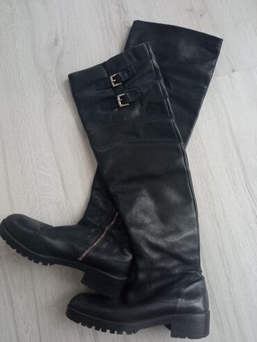 alpina cizme sa grejacima: High boots, Zara, 39