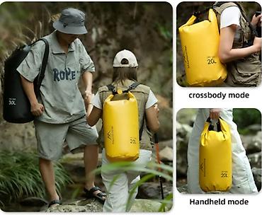 каяк: Водонепроницаемый гермомешок рюкзак Mountainhiker Черный 5л -700 сом — 4