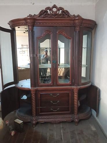 delloro mebel instagram: Klassik üslubda qonaq otağı mebel dəsti - Material: tünd rəngli ağac — 2