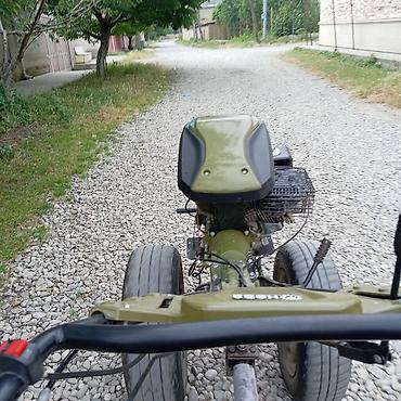 qoşqu ev: Qoşqulu motoblok / kiçik kənd təsərrüfatı nəqliyyatı. Güclü benzin — 2