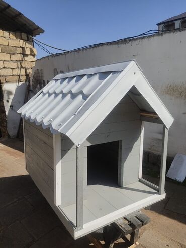 Yuvalar: Taxtadan hazırlanmış bütün növ ev heyvanlari üçün yuvalar hazirlanir — 8