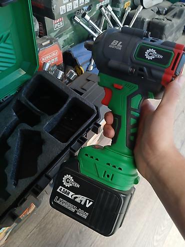 движка: Аккумуляторный ударный гайковерт Power 21V - Бесщеточный двигатель — 1