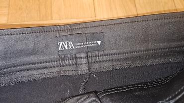 zara model pantalona: Zara u veličini xs imitacija kože uske pantalonice. Bez mane, nošene — 5