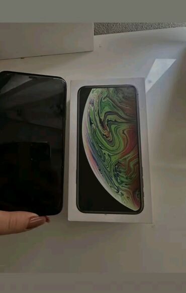 2 ci əl notebook: IPhone Xs Max, 256 GB, Jet Black, Zəmanət, Face ID, Sənədlərlə
