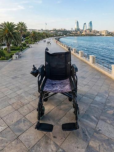 araba: Elektrikli əlil arabası - İdarəetmə: Sağ qoltuqaltıda yerləşən — 2