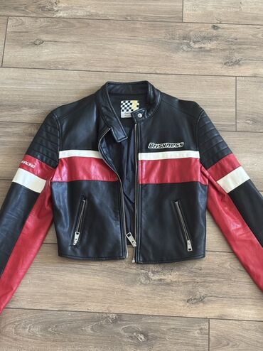 Dəri kurtka, Bershka, XS (EU 34), S (EU 36)