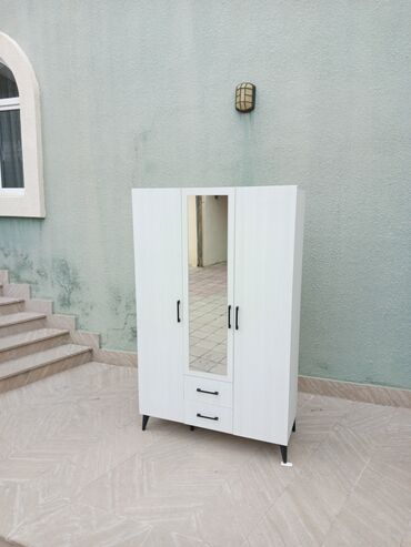 Dolablar: Yeni, Açılan, 3 qapılı Düz dolab, Qarderob, paltar dolabı, Azərbaycan — 4