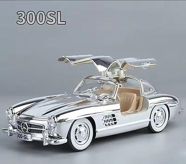 mini mercedes: Metal konstruksiyalı 300SL model avtomobil - Klassik Mercedes-Benz — 1