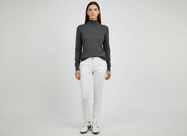 gruby bialy golf: Women`s golf, size S