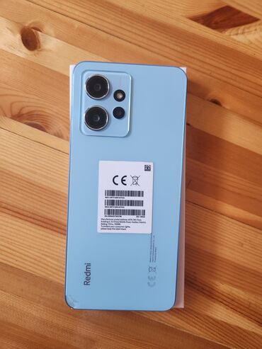 телефон fly nano 9: Xiaomi, Redmi Note 12, Б/у, 128 ГБ, цвет - Голубой, 2 SIM