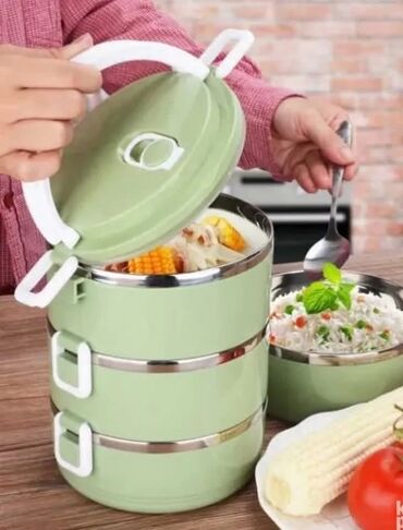 set šerpi cena: Termo posuda za hranu Termo posuda za ručak Termo posuda 3 nivoa