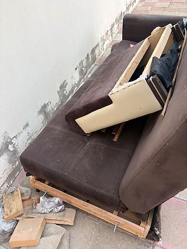 açılıb bağlanan çarpayılar: Divan-kravat, İşlənmiş, Açılan, Bazalı, Parça, Çatdırılma yoxdur — 3