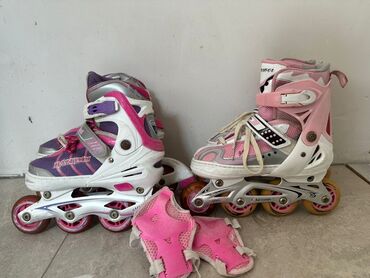 heelys купить недорого: Продаются два ролика размеры 34 - 39 они увеличеваются по 500 сом а