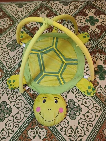 развивающий коврик playgro: Детский развивающий коврик "Черепаха" без игрушек