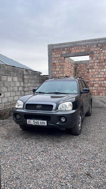 Hyundai: Hyundai Santa Fe: 2003 г., 2.4 л, Механика, Бензин, Внедорожник