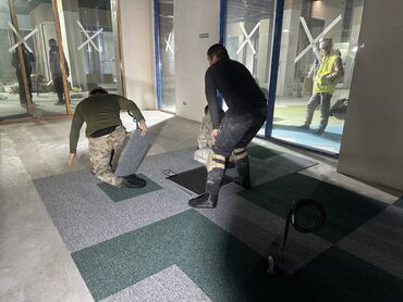 Напольные работы: Выравнивание пола, Монтаж напольных плинтусов, Стяжка пола | Линолеум, Наливные полы, Паркет Больше 6 лет опыта — 3