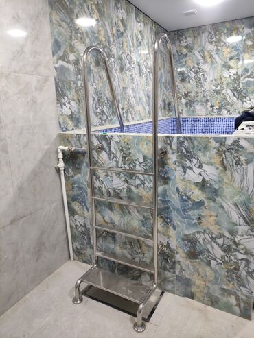 Лестницы для бассейнов: Лестница в бассейн купить лестницу лестница Бишкек лестница для — 3