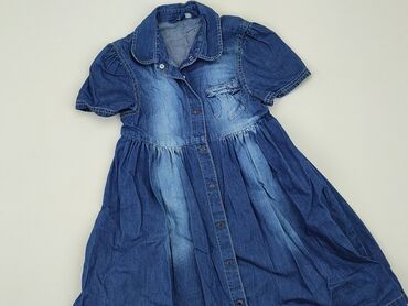 biala sukienka w niebieskie kwiaty: Сукня, Tom Tailor, 9 р., 128-134 см, стан - Хороший