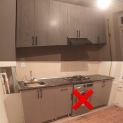 yemek saxlama qablari: Metbex mebeli 500azn. Olcu 3.50. Uzerinde qaz moyka ve aspirator