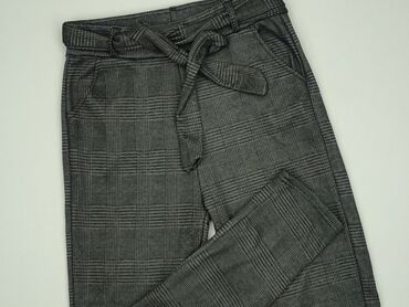 ocieplane legginsy z wysokim stanem: Spodnie materiałowe damskie, rozmiar 2XL