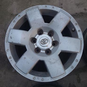 Диски: Литые Диски R 17 Toyota, Комплект, отверстий - 6, Б/у — 5