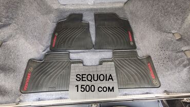 резина: Продаю резиновые коврики на Тоёта Секвоя, цены указаны на фото. Toyota