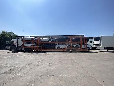 полуприцеп: Автовоз-прицеп двухъярусный для перевозки легковых автомобилей — 3