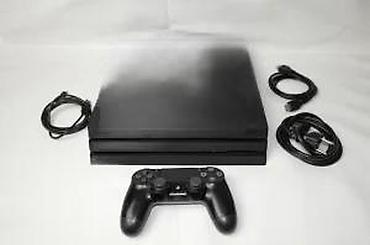 PS4 (Sony Playstation 4): U ponudi je Sony PlayStation 4 Pro konzola (4K podrška). PS4 Pro pruža — 16