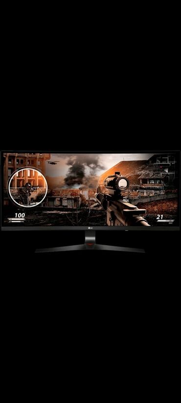чехлы бу: Монитор, LG, Колдонулган, 34" - 35"