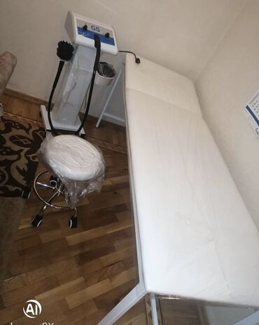 gozellik salonu mebelleri: Sadə kuşetka Oturacaq G5 aparatları Baş hissəsi tənzimlənən
