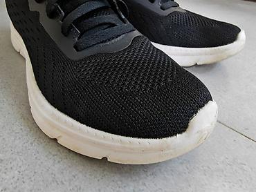 Мужские кроссовки, 45, Reebok, Б/у, цвет - Черный