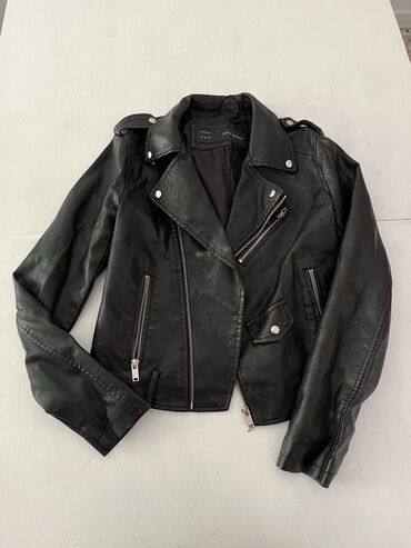 секонд хенд кожаные куртки: Кожаная куртка, Косуха, Эко кожа, S (EU 36)