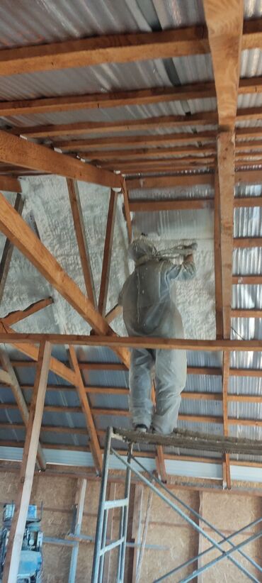 Утепление: Утепление потолоков, Утепление крыши Базальт, Penoplex, Пенополиуретан Больше 6 лет опыта — 10