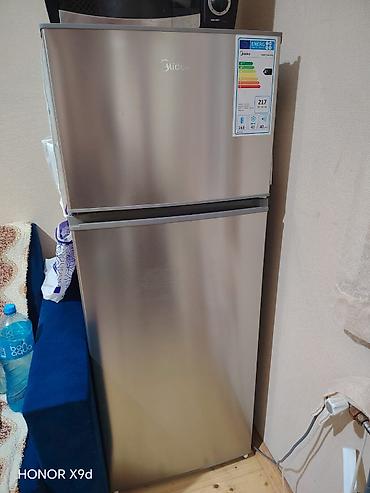 Soyuducular: Yeni 2 qapılı Midea Soyuducu Satılır, rəng - Gümüşü — 3