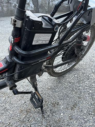 electro moto: Elektrik velosipedi – Mustang - Rəng: qara/qırmızı - Çərçivə: aşağı — 6