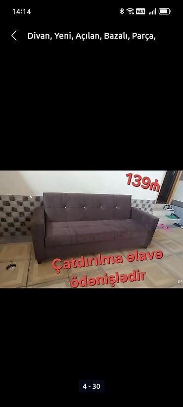 divan desti: Divan, Yeni, Açılan, Bazalı, Parça, Ödənişli çatdırılma — 5